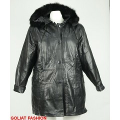 Geaca piele dama marime mare geaca25d