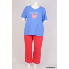 Pijama dama marime mare pijama5d