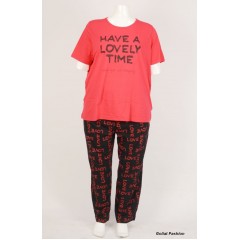 Pijama dama marime mare pijama6d