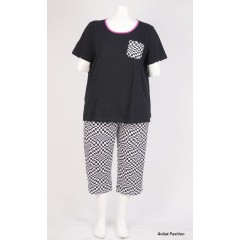 Pijama dama marime mare pijama7d